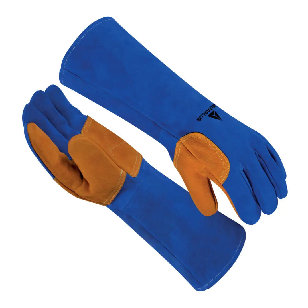 Guante Soldador Azul-Naranja TER300