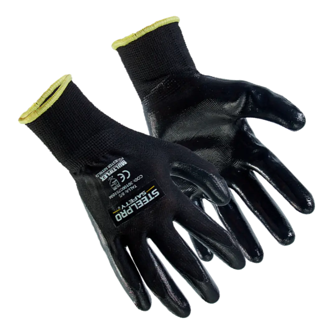 Guante Multiflex Poliester Nitrilo