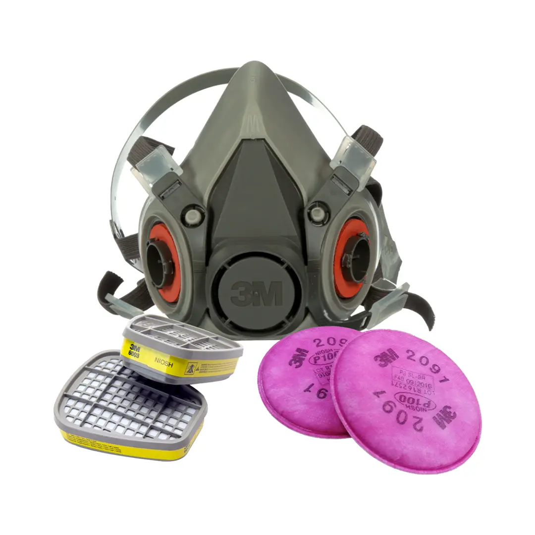 Respirador Reutilizable de Medio Rostro 6200